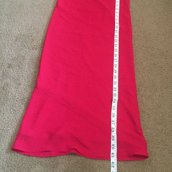 Maison Margiela Pink Fushia Long midi Dress Sz 36 - Picture 4 of 8